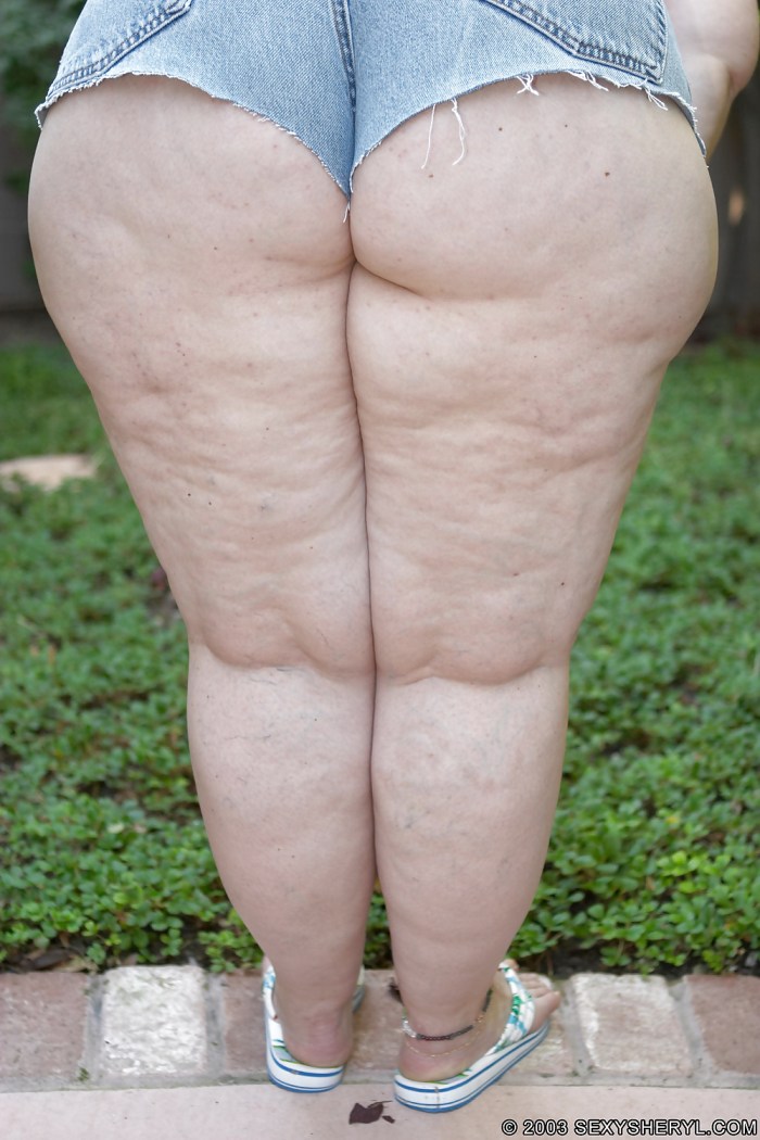 Appetizing ass mature