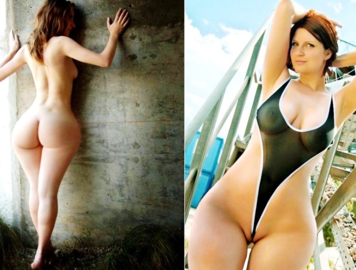 Chubby pussy with a wide basin