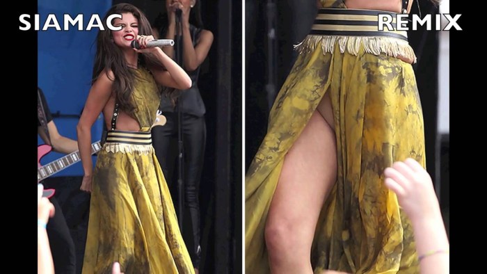 Girl walking in painted jeans