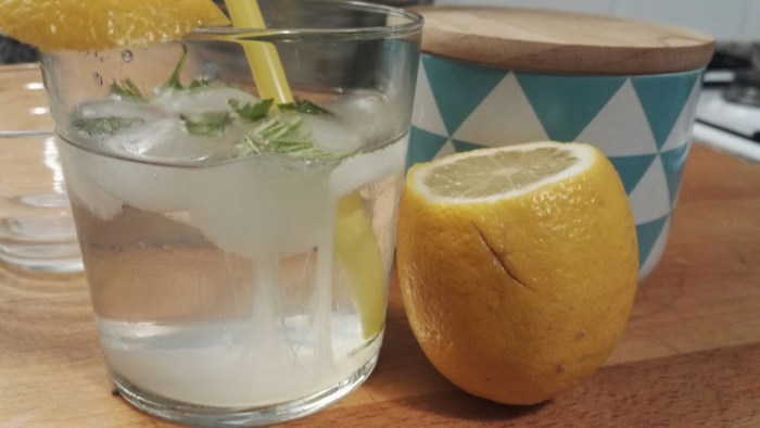 Anime girl with a bottle