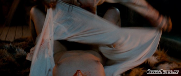 Sasha Bortich Naked in the film