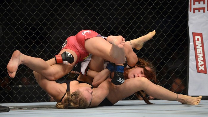 JUFS fighter Ronda Rosei