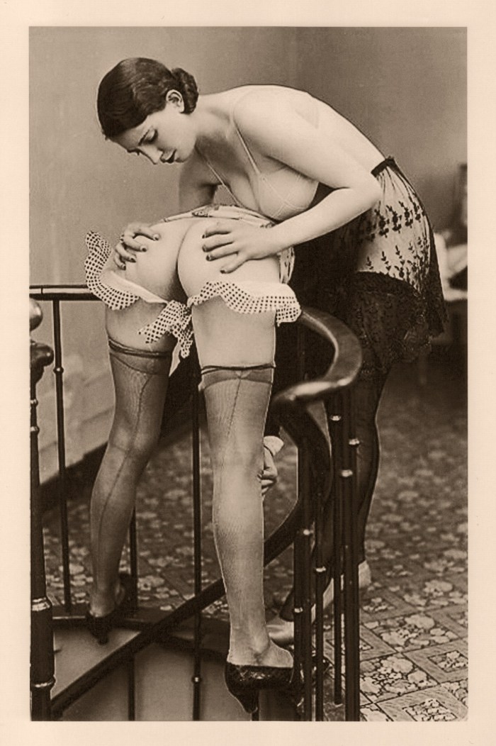 Hairy women retro