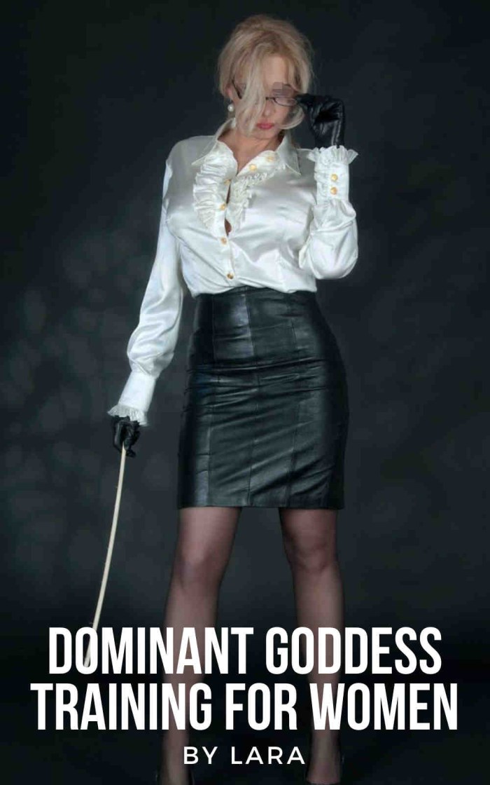 A tall woman dominates