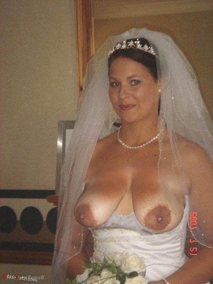 Naked brides with big tits