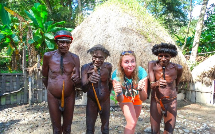Naked Aborigines of New Guinea