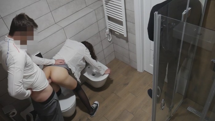 Camera in the toilet of students