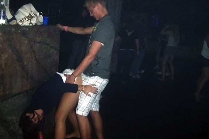 The debauchery of his wife in a nightclub