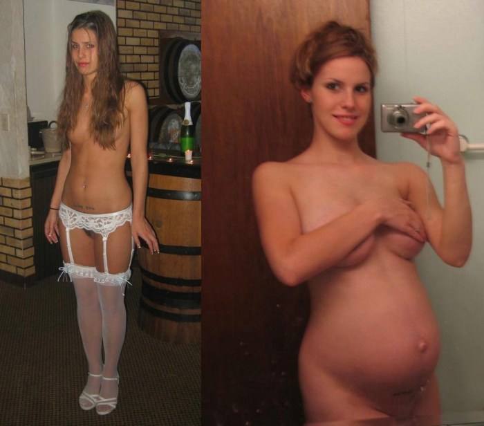Pornstar before and after pregnancy