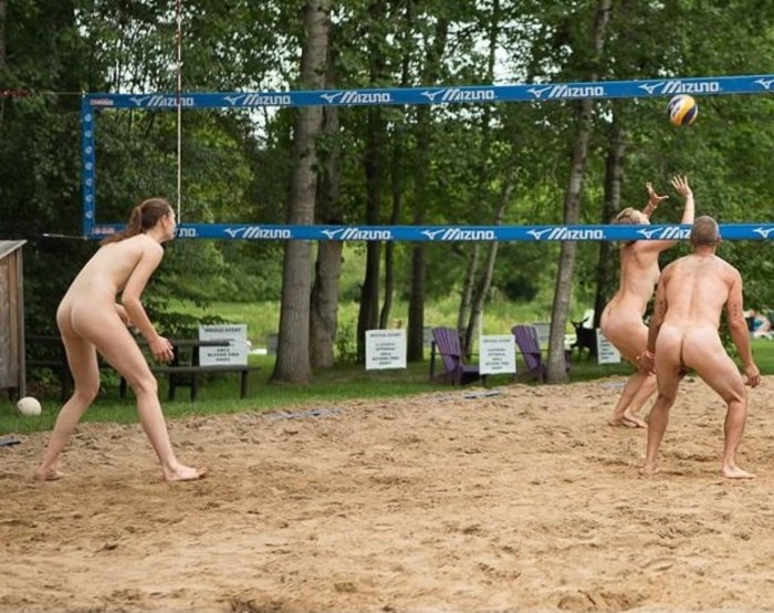 Beach volleyball women naked