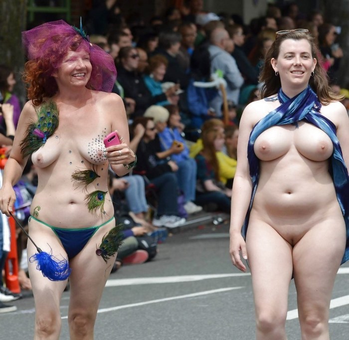 European naked parades