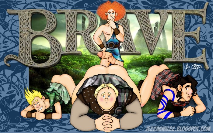 Bdsm cartoon brave heart