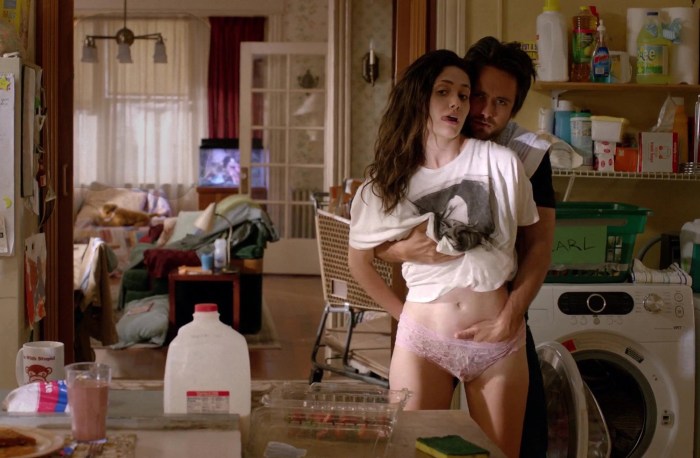 Naked Emmy Rossum from the series shameless