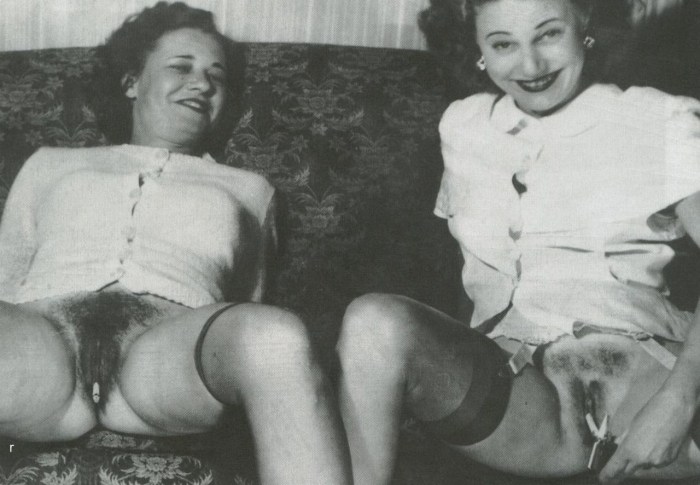 Old Germans without panties