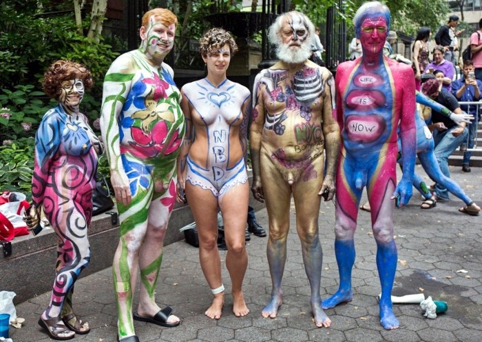 Bodiart festival naked