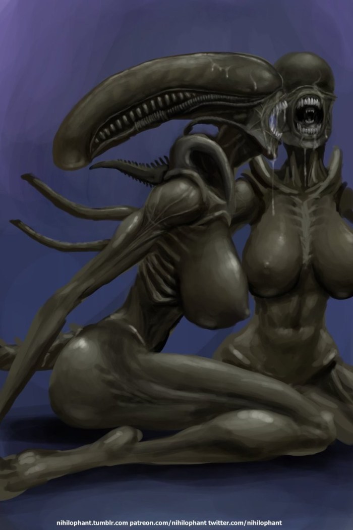 Alien xenomorph hentai