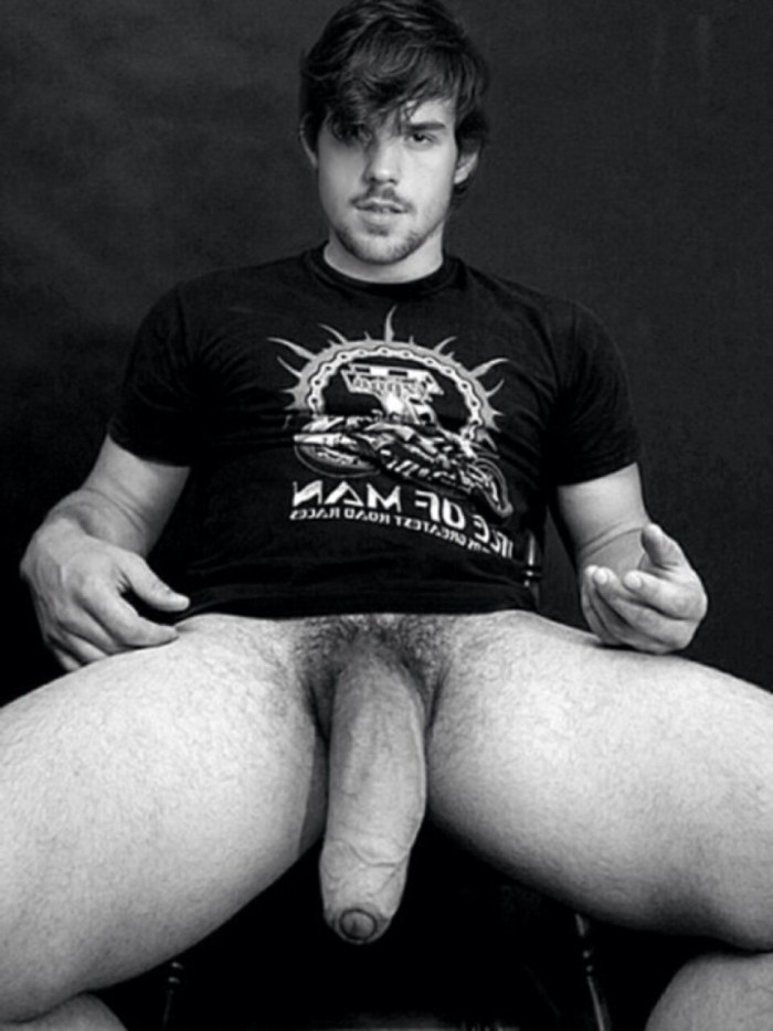 Naked men with huge members