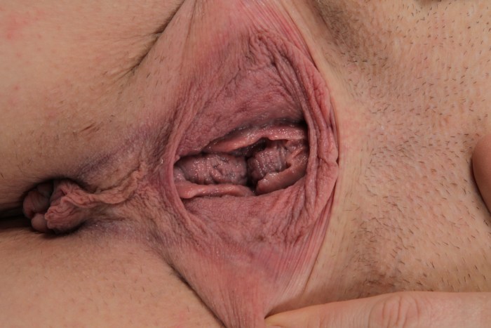 Huge female vagina