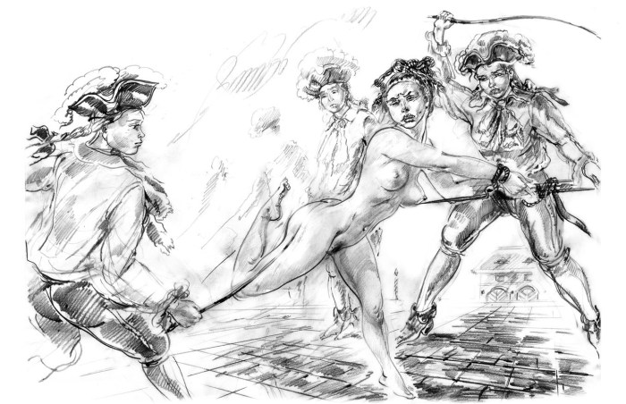 Plot erotic sketches