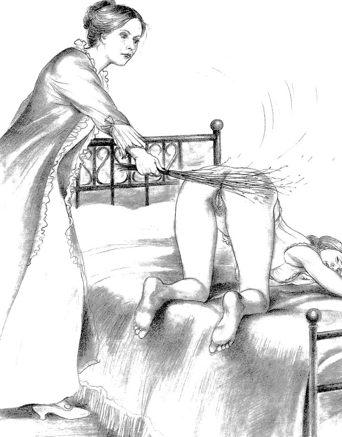 Erotic flogging of a guy