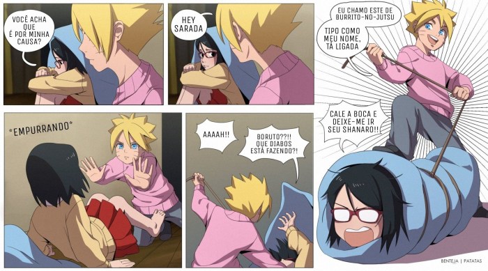 Boruto and Naruto comics