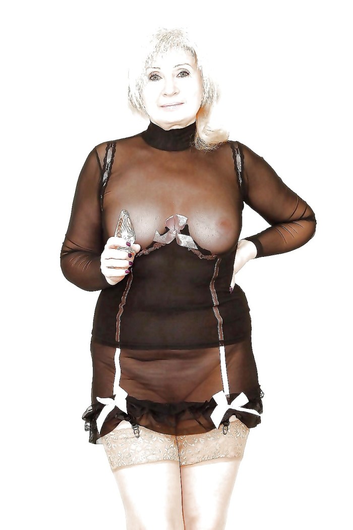 Grandmas in transparent linen