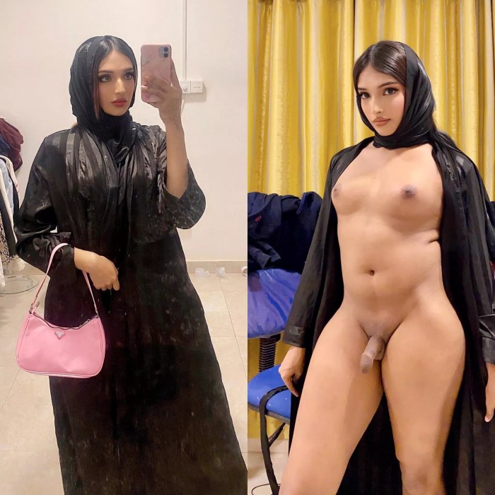 Hijab transsexual naked