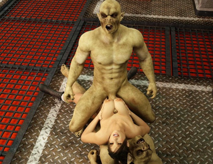 Erotic monsters in games