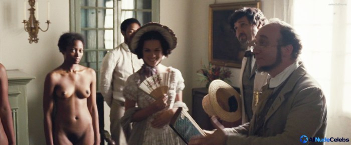 Litai Nyongo naked in the film