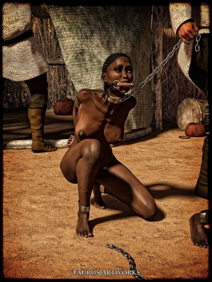 Naked black women slaves
