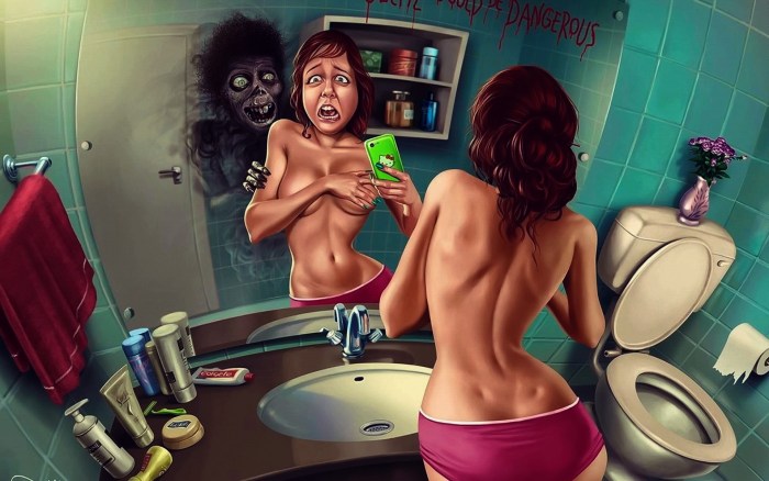 Caricatures for naked women