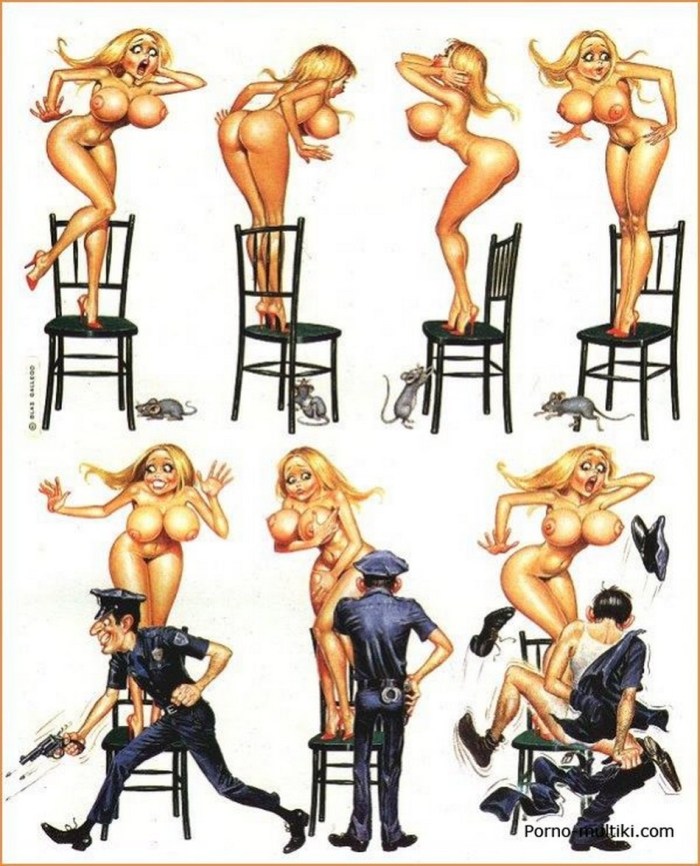 Erotic illustrations are funny