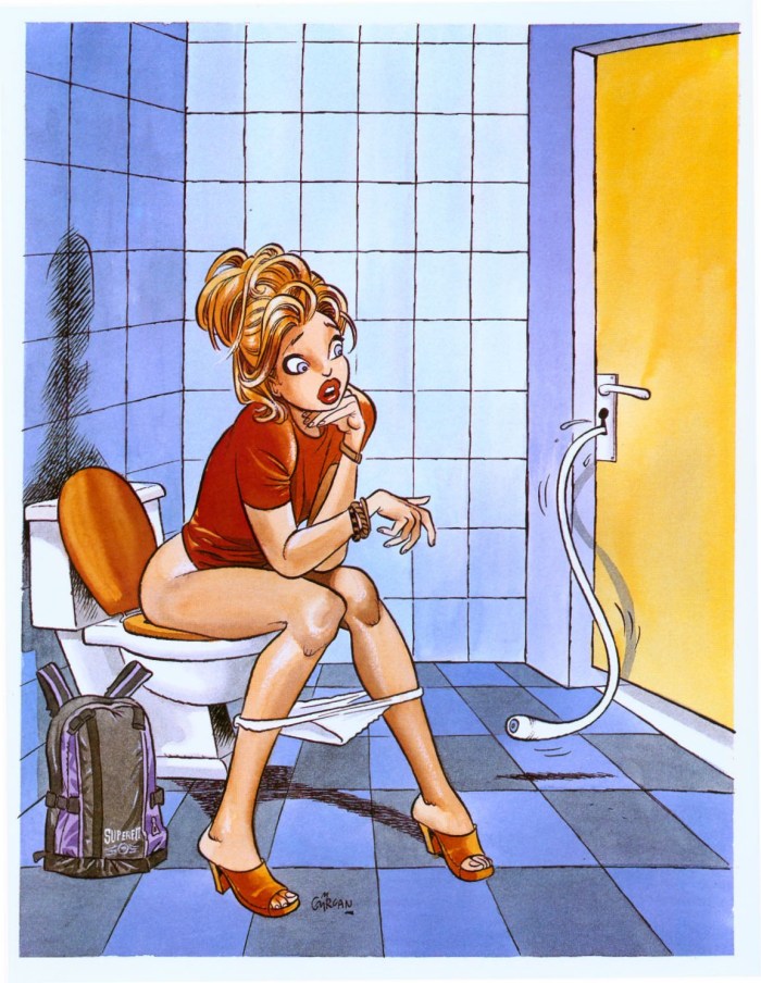 Erotic illustrations are funny