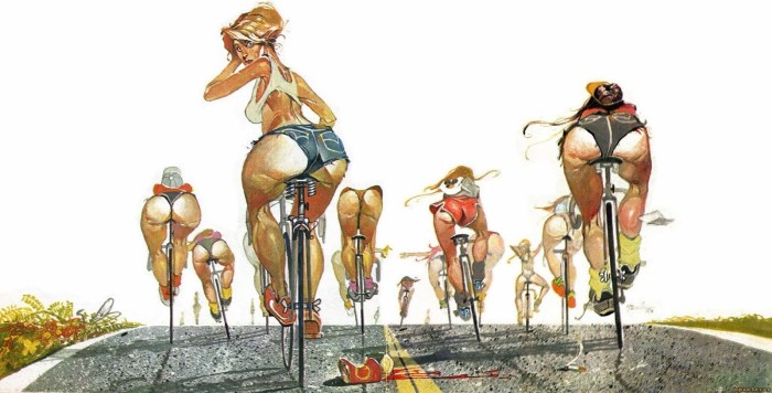 Humor erotic paintings