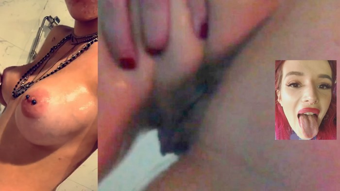 Bella Thorne merged 18 naked masturbation