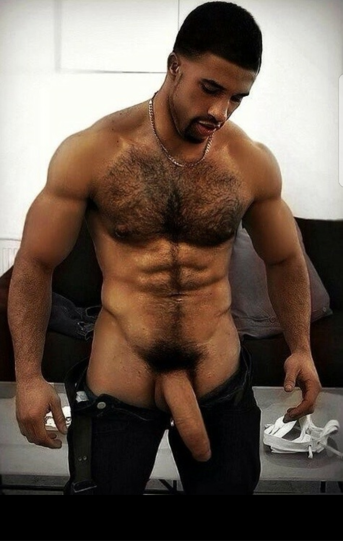 Naked Caucasian guys