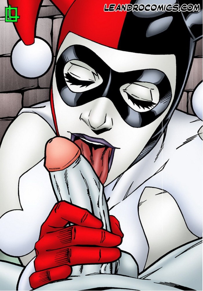 Harley Quinn Naked and Joker
