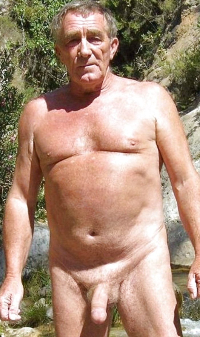 Naked old people without panties
