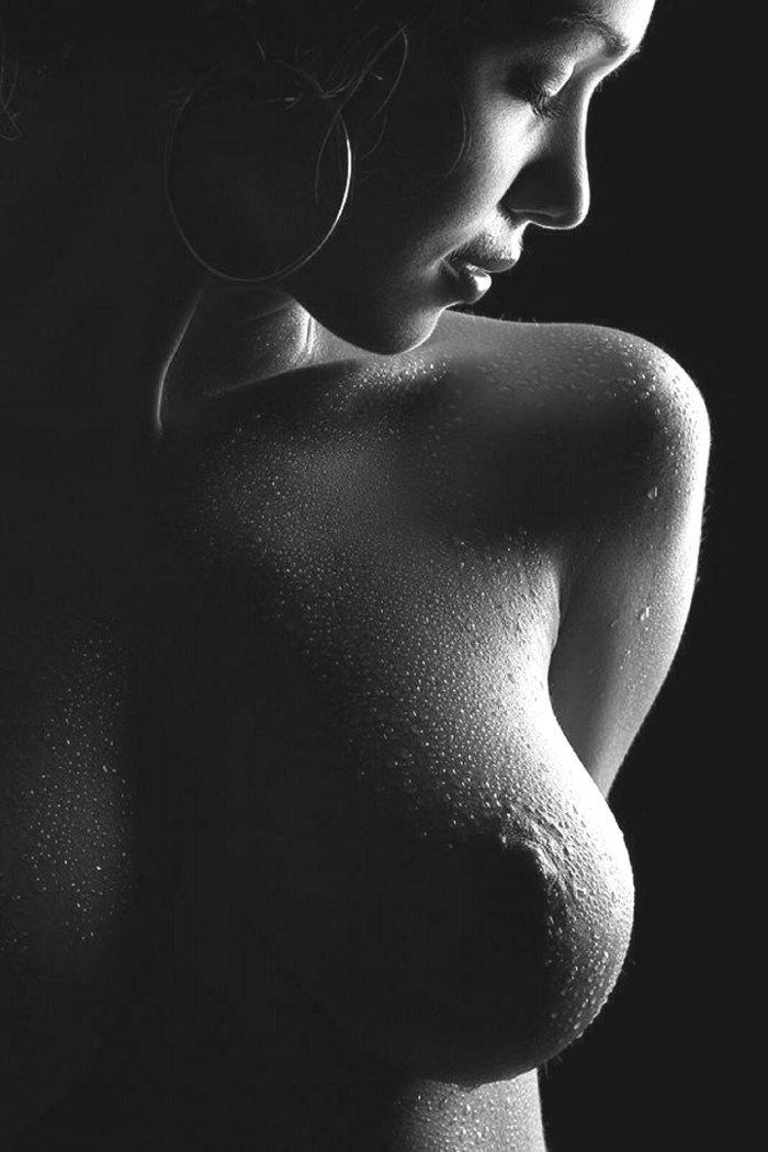 Naked women in twilight