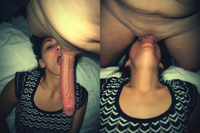 Long dick deep in the throat