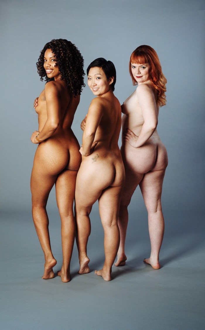 Naked women of different nations