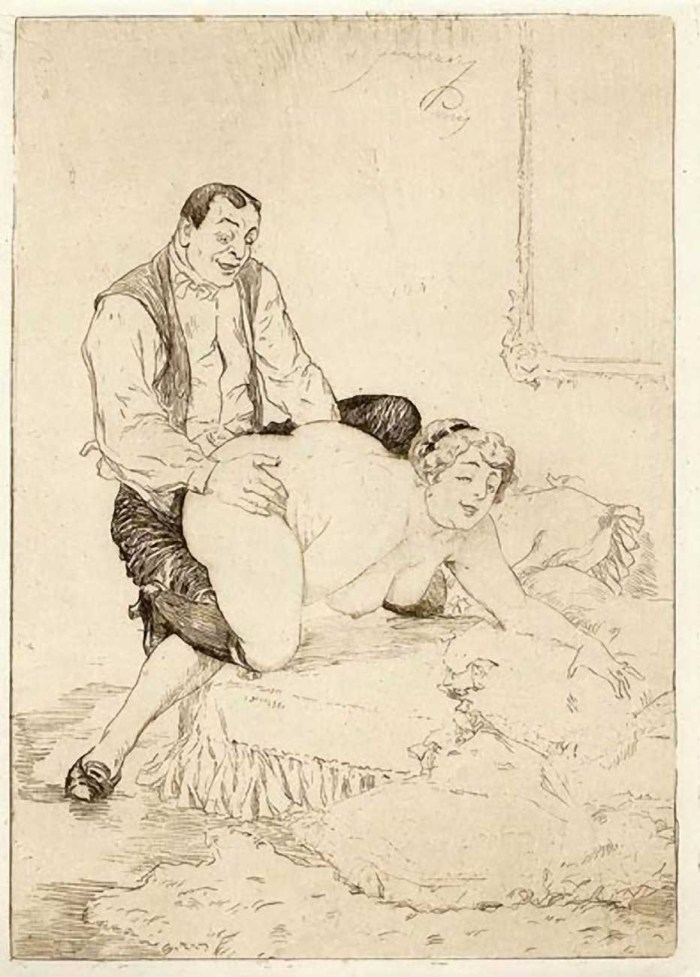 Henry Lossov Erotic engravings
