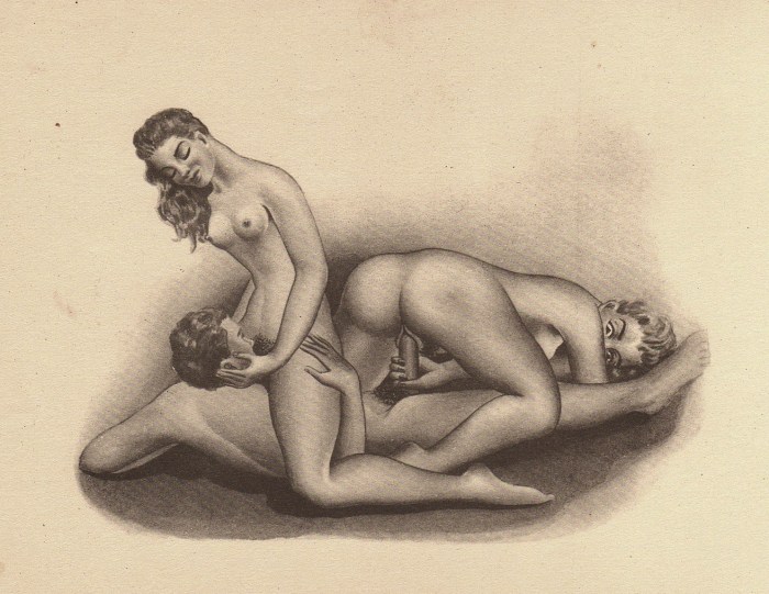 Erotic drawings of old masters