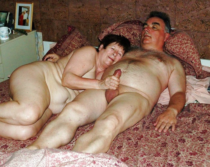 Naked fat grandmothers and grandfathers
