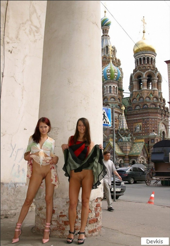Michaela Shefer exposed to the main square of Berlin