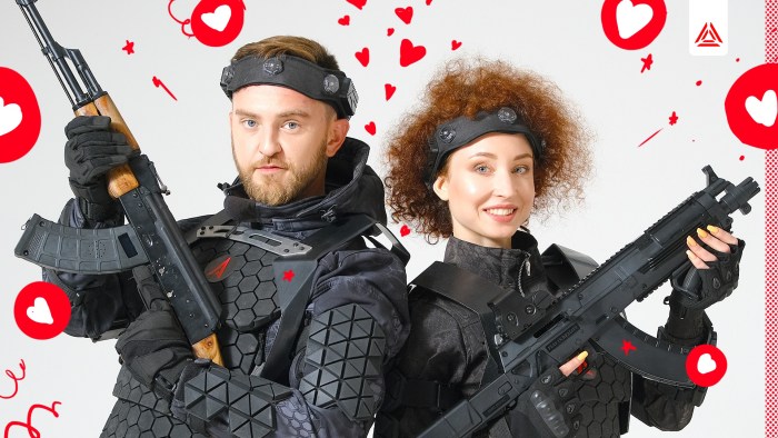 Laser tag Creative advertising