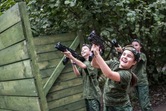 Laser tag in Abakan Samraval