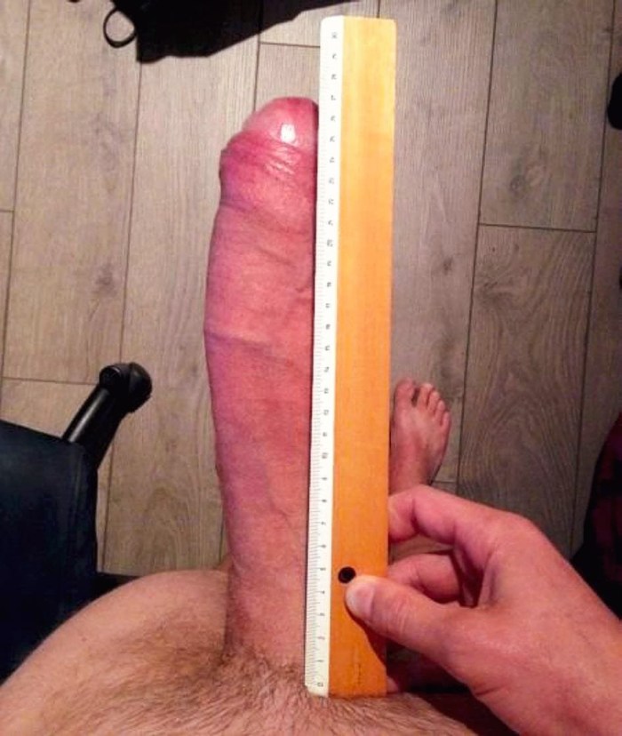 Member with a ruler