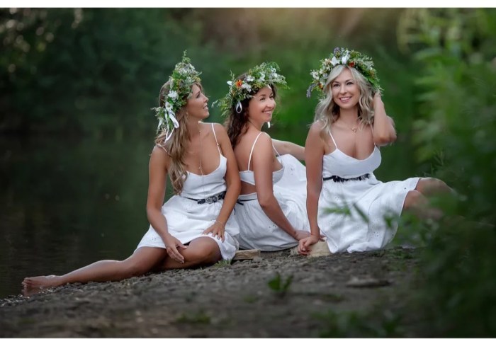 Party in the style of Ivan Kupala