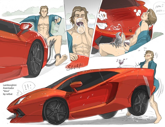 Humanization of Hentai cars